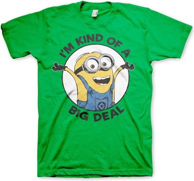 Minions I'm Kind Of A Big Deal T-Shirt Green