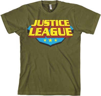 Justice League Classic Logo Olive