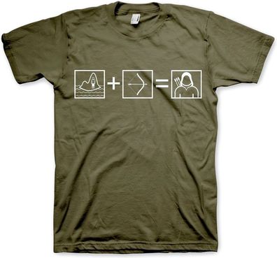 Arrow Riddle T-Shirt Olive