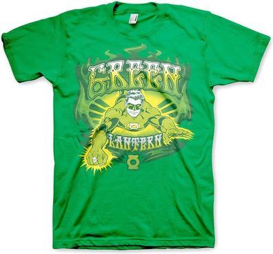 Green Lantern Green Fire T-shirt Green