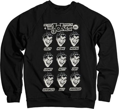 Batman The Many Moods Of The Joker Sweatshirt Black