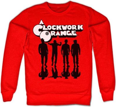 Clockwork Orange Shadows Sweatshirt Red