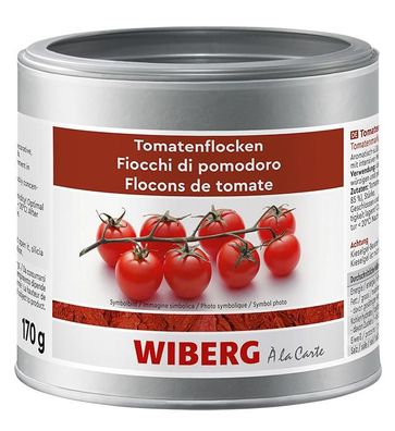 Wiberg-Tomatenflocken, Tomatenmark, getrocknet 170g