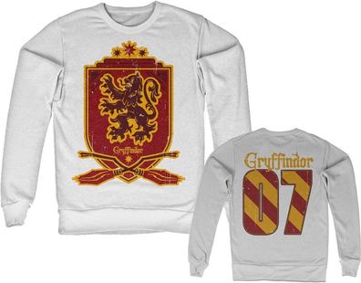 Harry Potter Gryffindor 07 Sweatshirt White