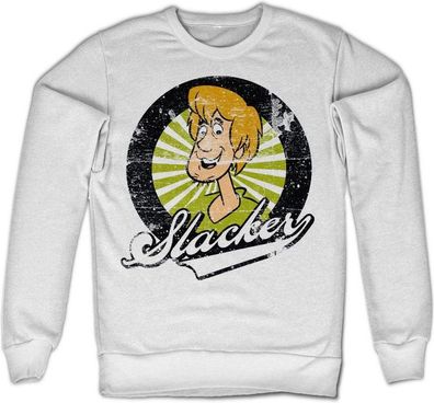 Scooby Doo Shaggy The Slacker Sweatshirt White