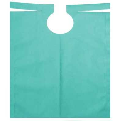 Patientenumhang, Tissue/PE, grün | Rolle (80 Stück)