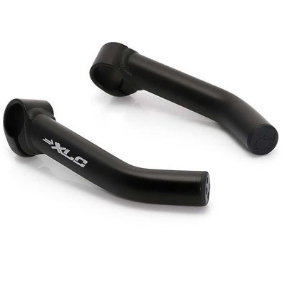 XLC Bar-Ends gebogen BE-A01 matt schwarz Fahrrad