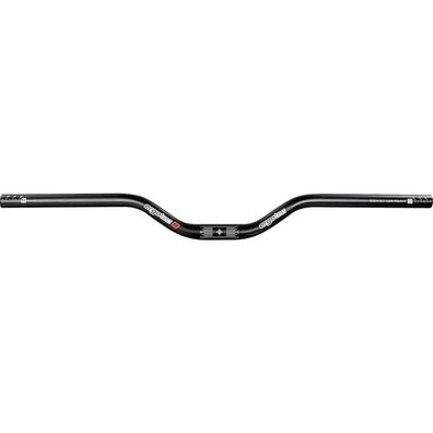 Ergotec Downhill-Lenker Riser Bar 50 sandgestrahlt 25,4mm schwarz