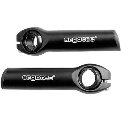 Ergotec Bar Ends Evo 1 1 Paar schwarz 50042001 4016538026692 Fahrrad