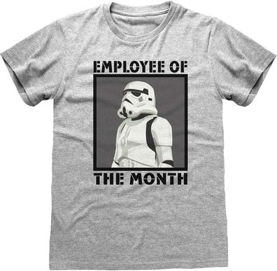 Star Wars - Employee Of The Month T-Shirt Heather Grey