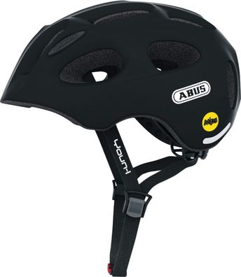 ABUS Fahrradhelm Youn-I MIPS Kids 38811P Velvet Black