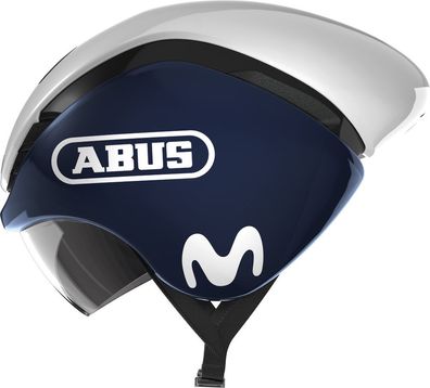 ABUS Fahrradhelm GameChanger TT Road Helm 63119P Movistar Team