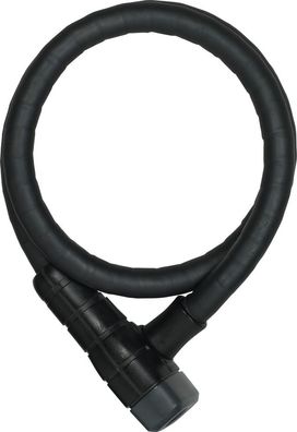 ABUS Fahrradschloss Microflex Steel-O-Flex 13408 Schwarz