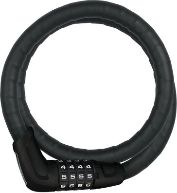 ABUS Fahrradschloss Tresor Steel-O-Flex 13659 Schwarz