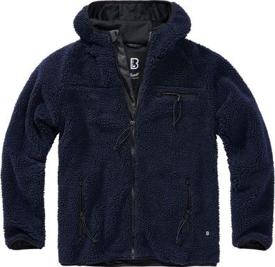 Brandit Herren Jacke Teddyfleece Worker Jacket Navy