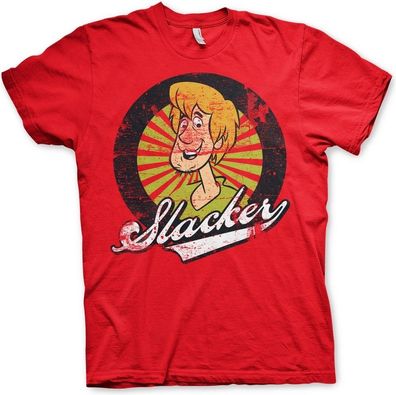 Scooby Doo Shaggy The Slacker T-Shirt Red