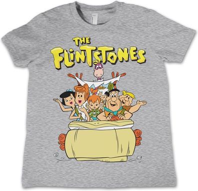 The Flintstones Kids T-Shirt Kinder Heather-Grey