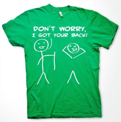 Hybris Don't Worry, I Got Your Back! T-Shirt Green