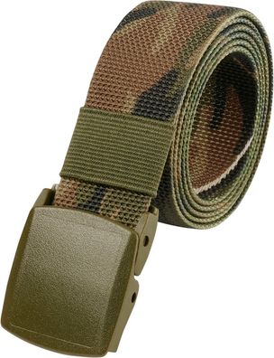 Brandit Gürtel Belt fast closure in Woodland 130cm