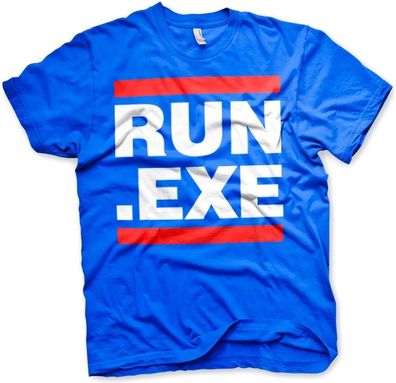 Hybris Run . EXE T-Shirt Blue