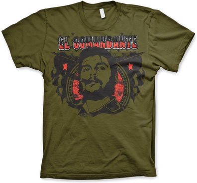 Hybris Che Cigar El Comandante T-Shirt Olive