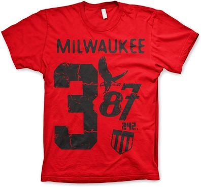 Hybris Milwaukee 387 T-Shirt Red