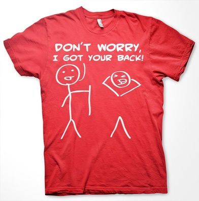 Hybris Don't Worry, I Got Your Back! T-Shirt Red