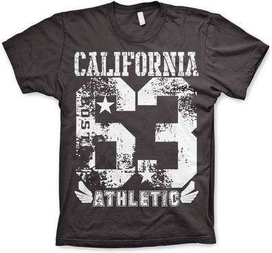 Hybris California 63 Athletic T-Shirt Dark-Grey