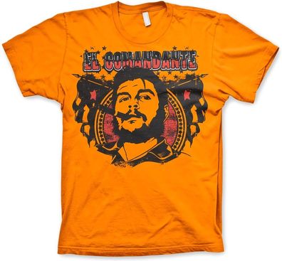 Hybris Che Cigar El Comandante T-Shirt Orange