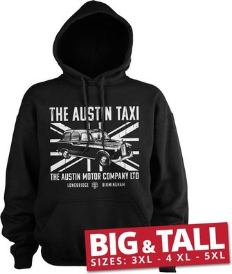 Austin Healey The Austin Taxi Big &amp; Tall Hoodie Black