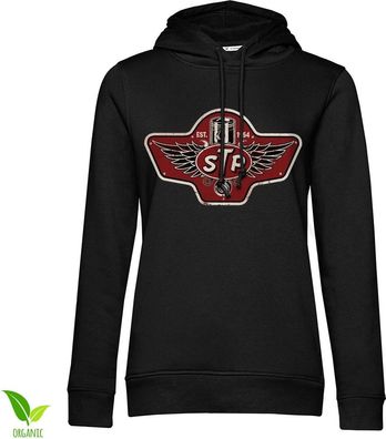 STP Piston Emblem Girls Hoodie Damen Black