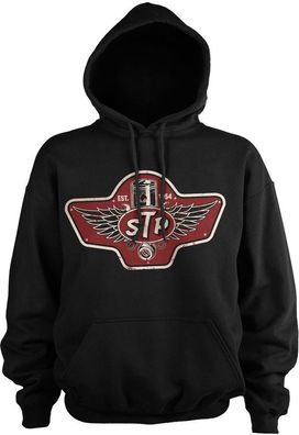 STP Piston Emblem Hoodie Black