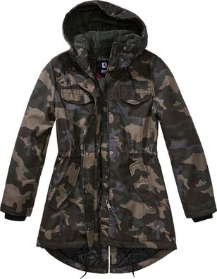 Brandit Women Jacke Ladies Marsh Lake Parka Darkcamo