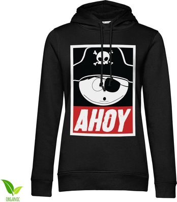 South Park Eric Cartman Ahoy Girls Hoodie Damen Black