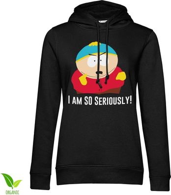 South Park Eric Cartman I Am So Seriously Girls Hoodie Damen Black