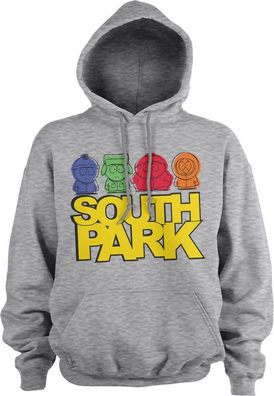 South Park Sketched Hoodie Heather-Grey