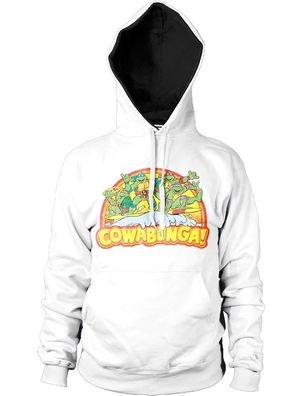 Teenage Mutant Ninja Turtles TMNT Cowabunga Hoodie White