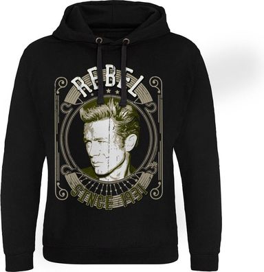 James Dean Rebel Since 1931 Epic Hoodie Black