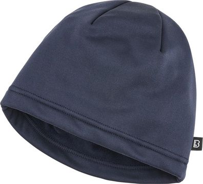 Brandit Herren Mütze Fleece Cap Ice Navy