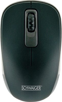 Schwaiger Maus Kabellos Bluetooth Mouse 1200dpi 2,4GHz Optische Funkmaus kompatibe