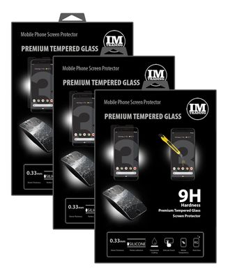 Google Pixel 3 Panzerglas 9H Display Schutzfolie Panzerglasfolie Schutzglas