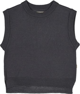 Wheat Kinder Pullunder Knit Vest Cuba Black Granite