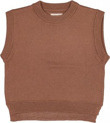 Wheat Kinder Pullunder Knit Vest Cuba Vintage Rose