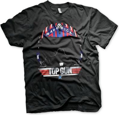 Top Gun Maverick Helmet T-Shirt Black