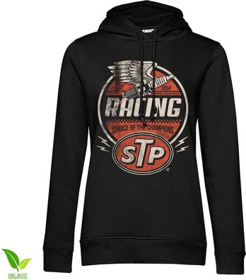 STP Vintage Racing Girls Hoodie Damen Black