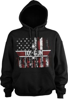 Top Gun America Hoodie Black