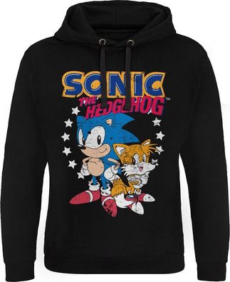 Sonic The Hedgehog Sonic & Tails Epic Hoodie Black