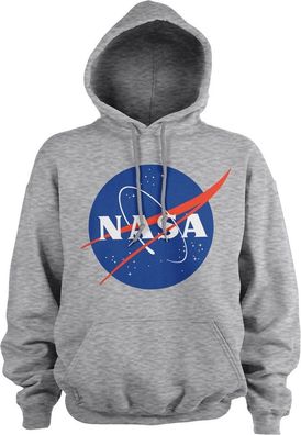 NASA Insignia Hoodie Heather-Grey