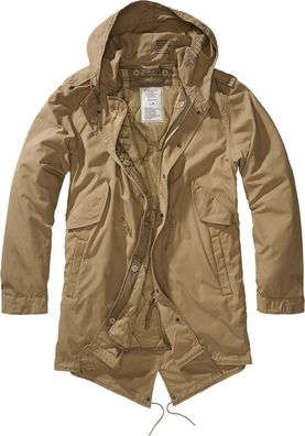 Brandit Herren Jacke M51 US Parka Camel