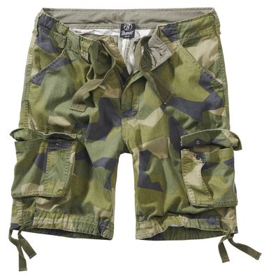 Brandit Urban Legend Shorts in Swedisch Camo M90